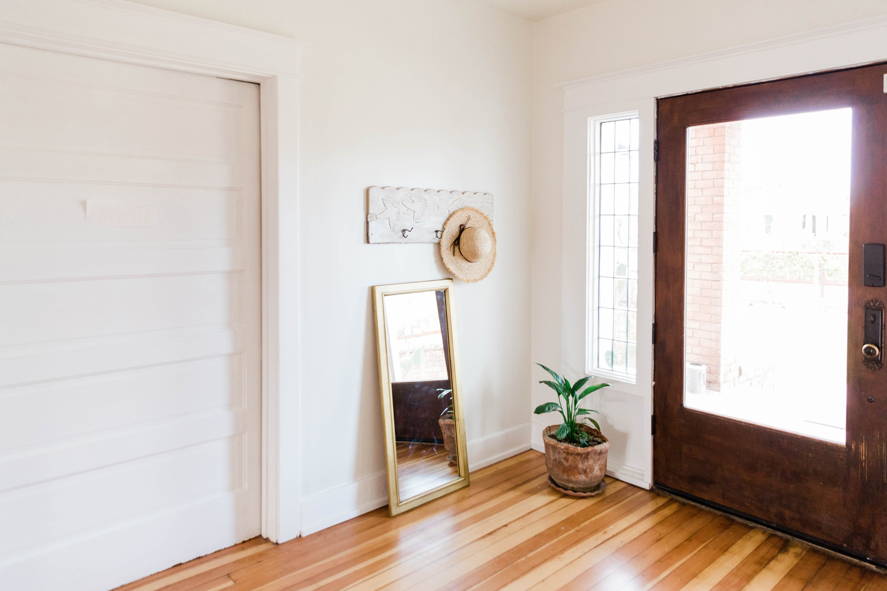 Mirror on the Hallway